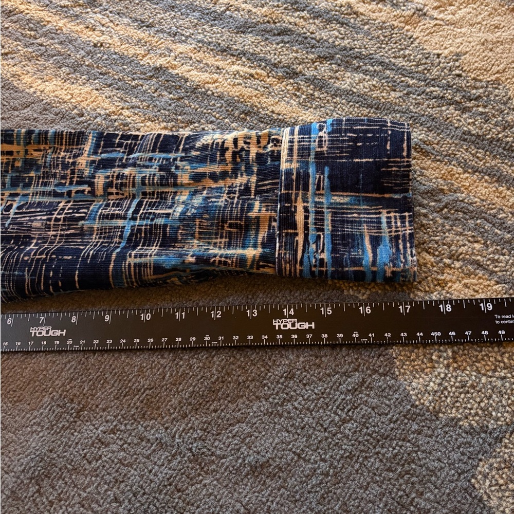 Christopher & Banks Blue and Brown Patterned Shirt - Picture 7 of 8
